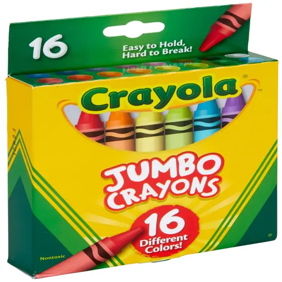 Crayola Jumbo Crayons-16/Pkg {2}