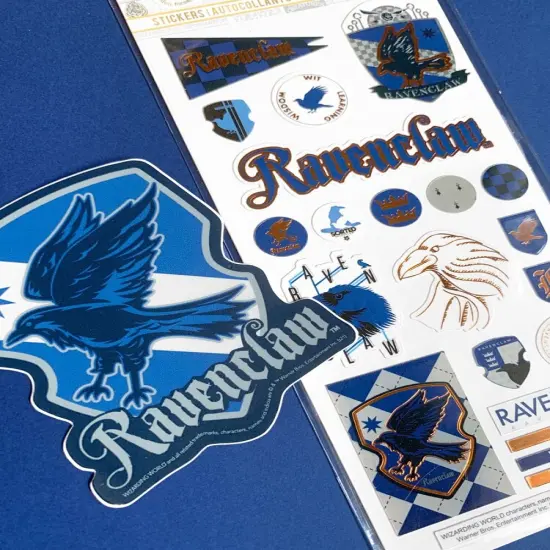 Paper House Harry Potter Foiled Stickers 8"X3"-Ravenclaw House Pride {3}