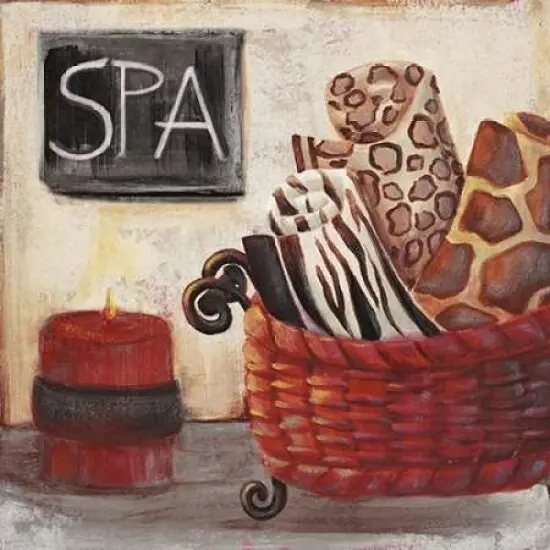 Red Jungle Spa I Poster Print byHakimipour-Ritter - Item # VARPDX6687J {2}