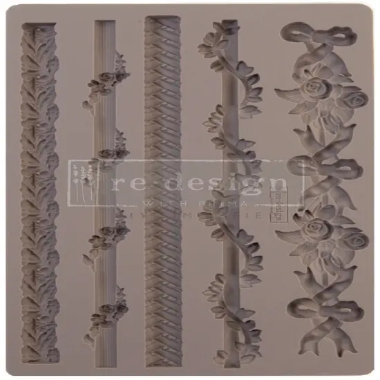 Prima Marketing Re-Design Mould 5"X8"X8mm-Sicilian Borders {3}