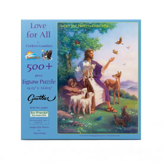 Sunsout Love for All 500 pc Large Pieces Jigsaw Puzzle 55960 {4}