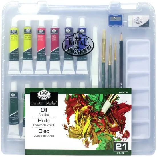 Royal & Langnickel(R) essentials(TM) Clear View Art Set-Oil Painting {1}