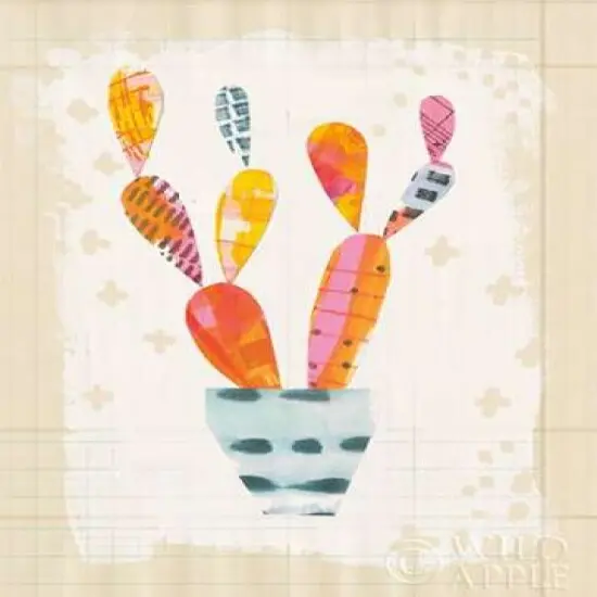 Collage Cactus IV on Graph Paper Poster Print byMelissa Averinos - Item # VARPDX24471 {1}