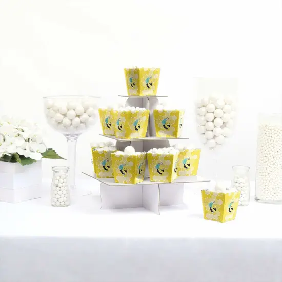 Big Dot of Happiness Honey Bee - Party Mini Favor Boxes - Baby Shower or Birthday Party Treat Candy Boxes - Set of 12 {3}