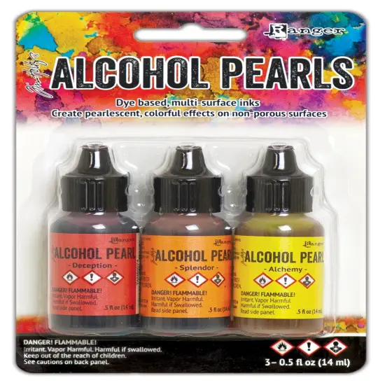 Tim Holtz Alcohol Ink Pearls Kits 3/Pkg-Kit #1 {1}