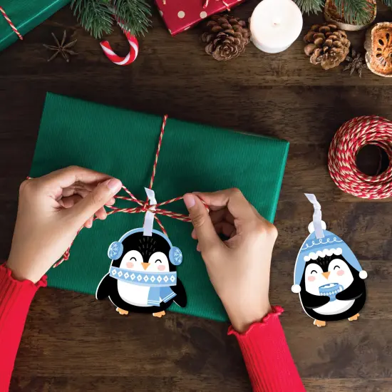 Big Dot of Happiness Winter Penguins - Holiday and Christmas Decorations - Christmas Tree Ornaments - Set of 12 {4}
