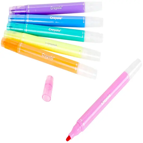 Crayola Take Note! Erasable Highlighters 6/Pkg-Assorted Colors {3}