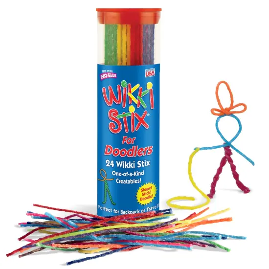 Wikki Stix For Doodlers 24/Pkg {2}