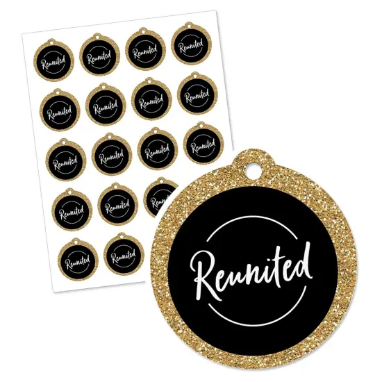 Big Dot of Happiness Reunited - School Class Reunion Party Favor Gift Tags (Set of 20) {3}
