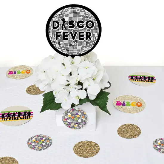 Big Dot of Happiness 70's Disco - 1970s Party Giant Circle Confetti - Disco Fever Party Decorations - Large Confetti 27 Count {7}