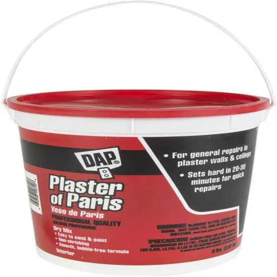 Dap Plaster Of Paris Dry Mix 8lb-White {1}