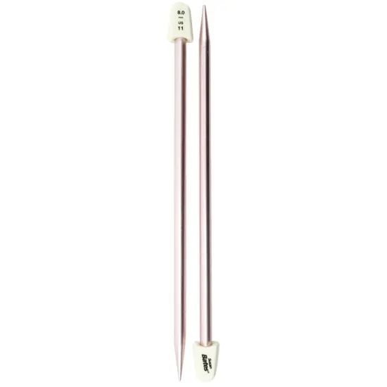 Susan Bates Silvalume Single Point Knitting Needles 14"-Size 11/8mm {1}