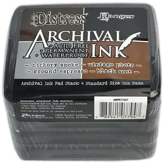 Tim Holtz Distress Archival Ink Pad Stack-Basics {1}