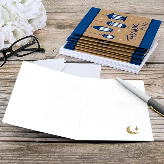 Big Dot of Happiness Ramadan - Eid Mubarak Thank You Cards (8 count) {6}