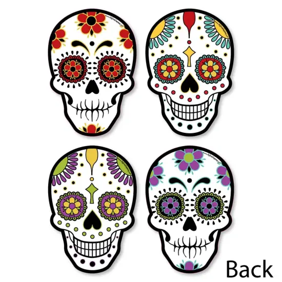 Big Dot of Happiness Day of the Dead - Sugar Skull Decorations DIY Party Essentials - Set of 20 {4}