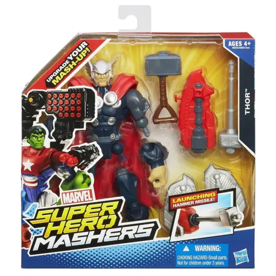 Marvel Super Hero Mashers 6" Action Figure: Thor {1}