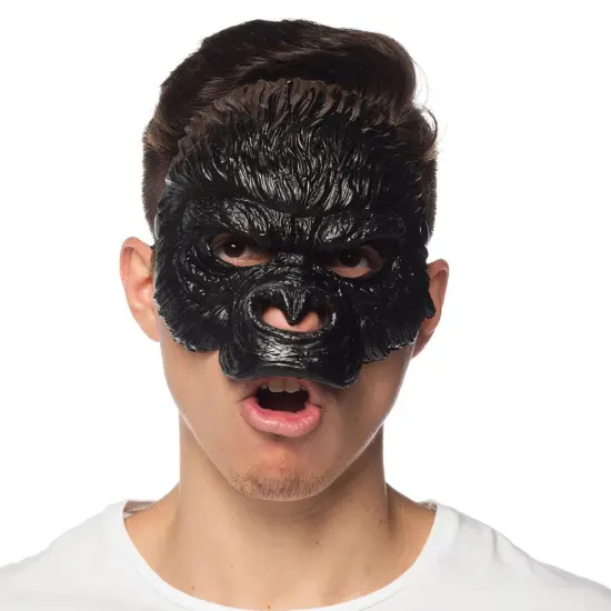 Supersoft Gorilla Adult Costume Mask {1}