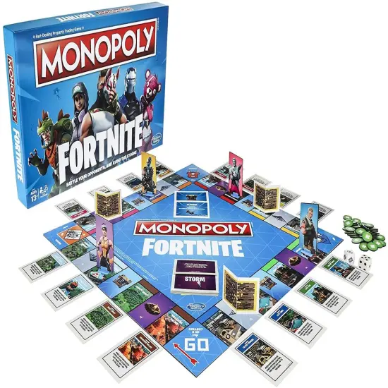 Fortnite edition Monopoly Board Game | 2-7 Players {1}