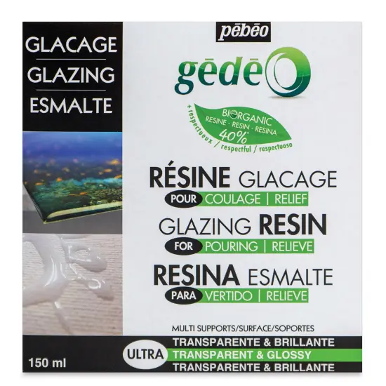 Pebeo Gedeo Bio-Based Resin - Glazing Resin, 150 ml {1}