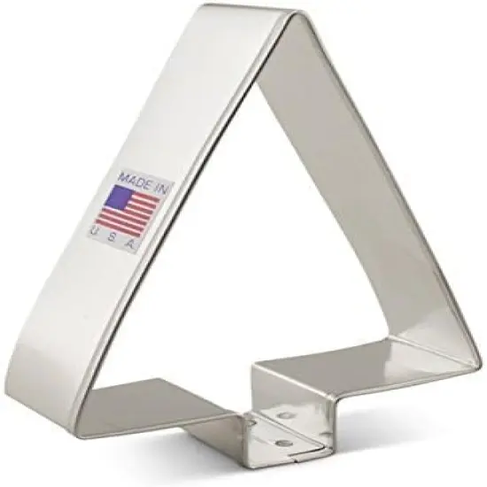 Ann Clark Streight Modern Style Tree Cookie Cutter 3.75" Christmas {2}