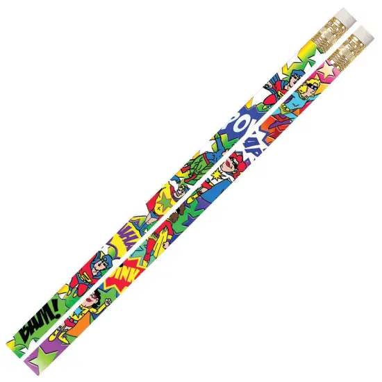Super-Duper Heroes Motivational Pencil, Pack of 144 {1}