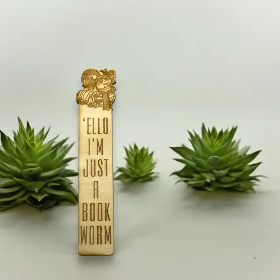 Bookmark - Ello I'm Just a Book Worm {5}
