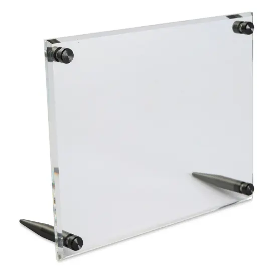 Wexel Art Acrylic Panel Frame - Tabletop, Graphite Hardware, 5" x 7" {1}