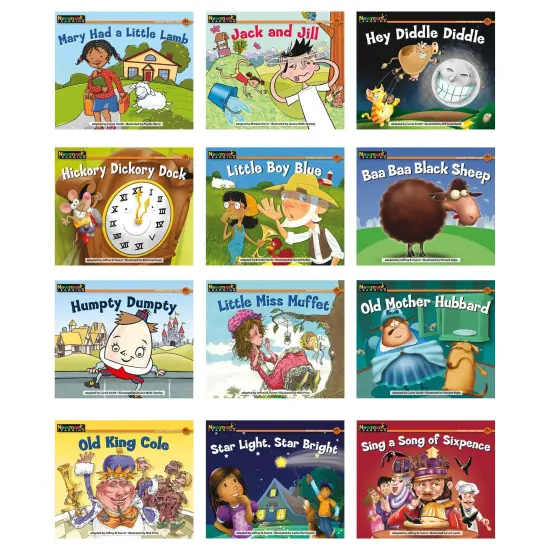 Nursery Rhyme Tales Content-Area Leveled Reader, English, Set of 12 {1}