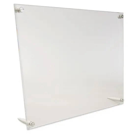 Wexel Art Acrylic Panel Frame - Tabletop, Silver Hardware, 8" x 10" {1}