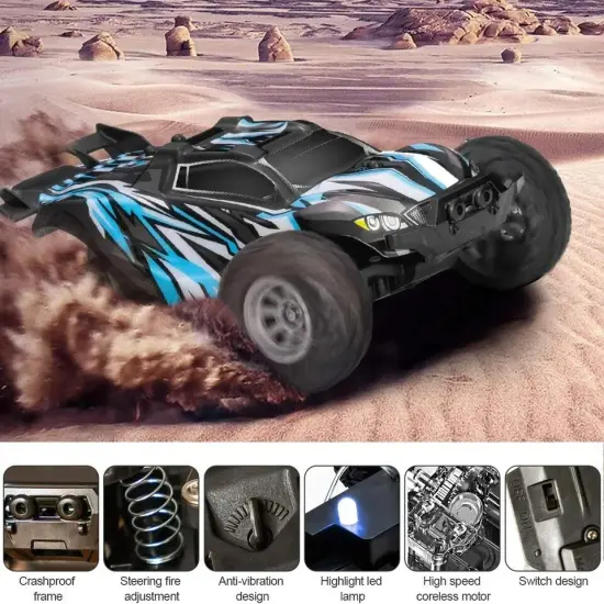 Kitcheniva 1:32 2.4G 4WD High Speed Remote Control Racing Off Road {2}