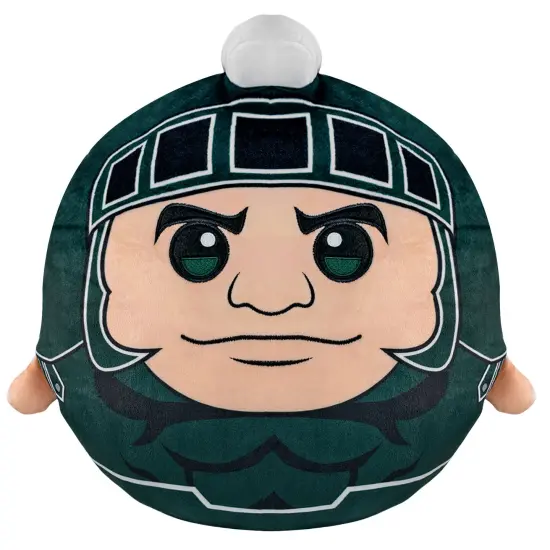 Sleep Squad Michigan State Spartans Sparty 12" Mascot Kiri Cloud Plushie {1}