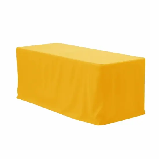 Fitted Rectangular Polyester Tablecloths {5}