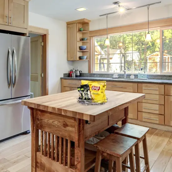 Sorbus Flat Clear Lazy Susan Organizer - 4 pack -- for Fridge, Pantry, Cabinet, Table, Makeup, Bathroom and More {5}