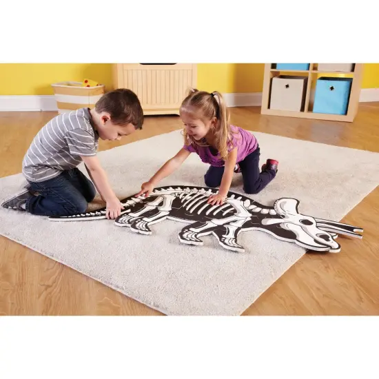 Jumbo Dinosaur Floor Puzzle Triceratops {3}