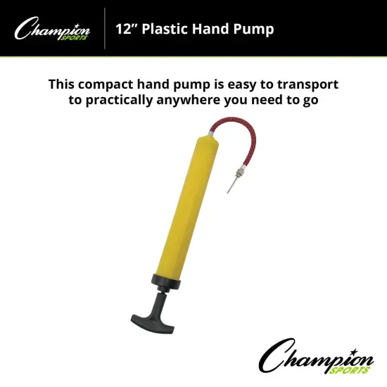 Plastic 12" Hand Pump, Pack of 6 {4}