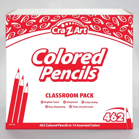 Colored Pencil Classroom Pack, 14 color, Box of 462 {3}