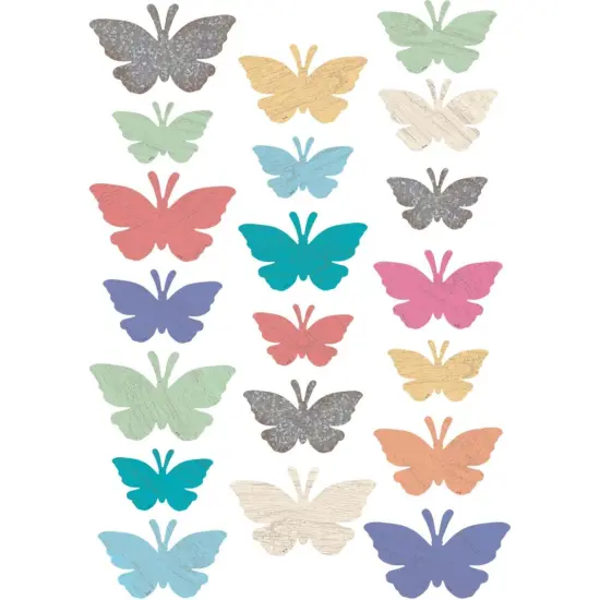 Home Sweet Classroom Butterflies Accents, Assorted Sizes, 60 Per Pack, 3 Packs {2}