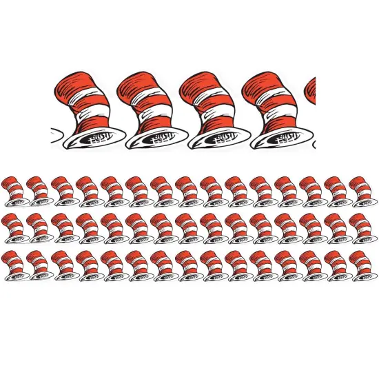 The Cat's Hat Extra Wide Deco Trim&reg;, 37 Feet Per Pack, 3 Packs {1}