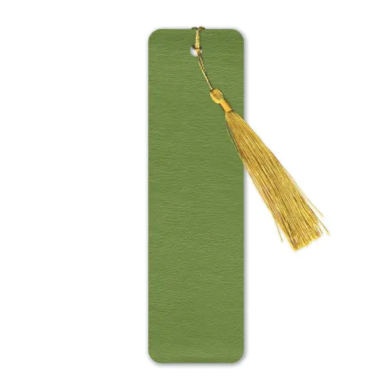 Gallery Leather Bookmark - 7"x2" Camden Kiwi {1}