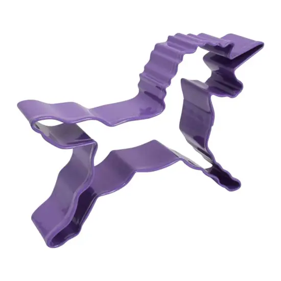 Unicorn Cookie Cutter (Purple, 5.25") {2}
