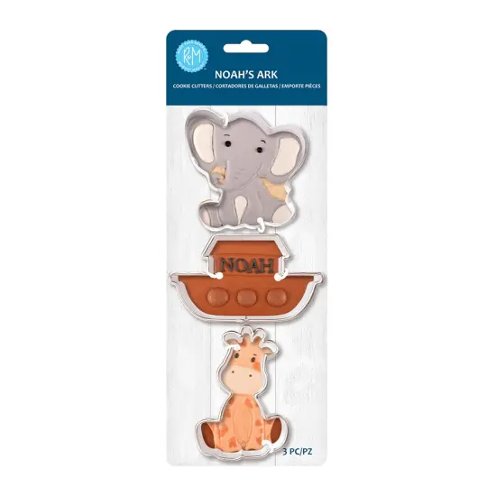 Noah's Ark 3 PC Cookie Cutter Set {1}