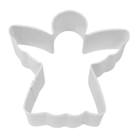 Angel Cookie Cutter (White, 3") {1}