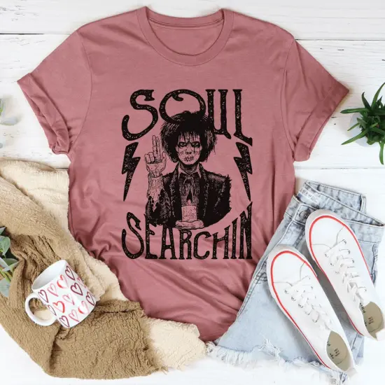 Women's Soul Searchin Halloween T-Shirt {1}