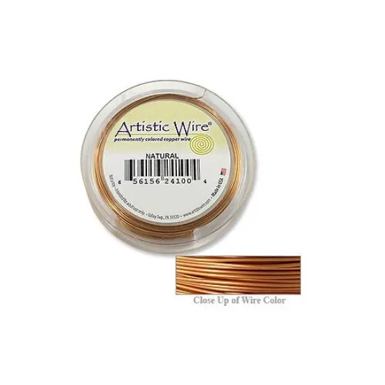 Artistic Wire Jewelry Wire Spools 20 Gauge (15 Yards) Natural Copper {2}