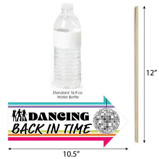 Big Dot of Happiness Funny Through the Decades - 50s, 60s, 70s, 80s, and 90s Party Photo Booth Props Kit - 10 Piece {4}