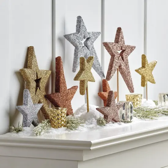 FloraCraft Diamond Dust Glitter 6oz-Clear Glass {4}