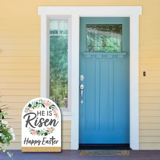 Big Dot of Happiness Religious Easter - Party Decorations - Christian Holiday Party Welcome Yard Sign {6}