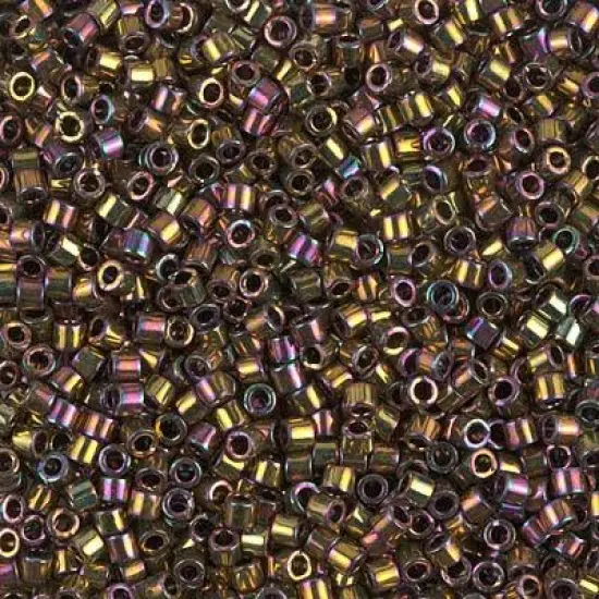 Miyuki Delica Bead 10/0, DBM0023, Metallic Gold Iris {1}