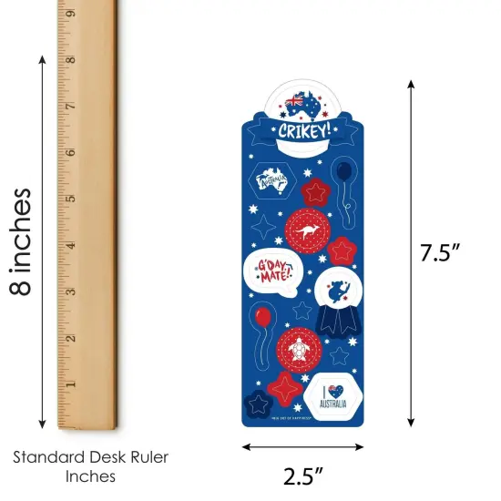Big Dot of Happiness Australia Day - G'Day Mate Aussie Party Favor Kids Stickers - 16 Sheets - 256 Stickers {4}