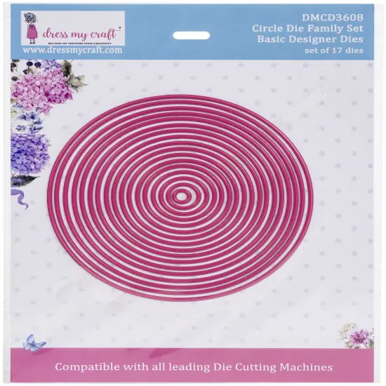Dress My Craft Basic Designer Dies-Circle Family {1}